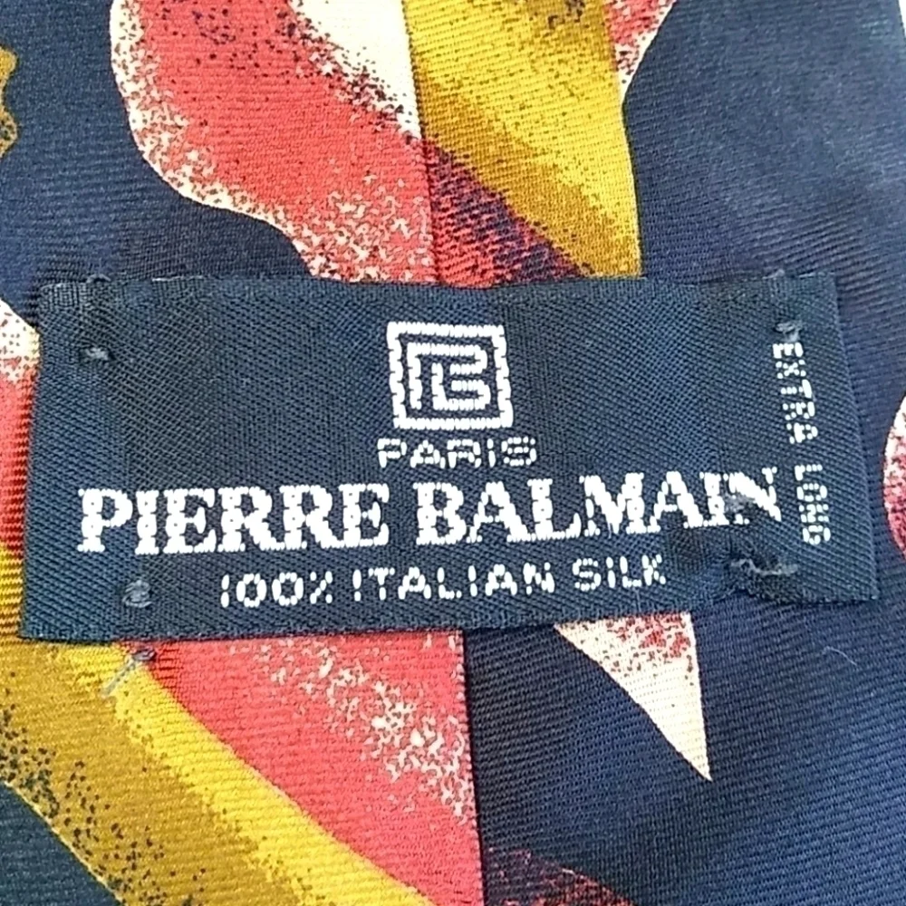 Pierre Balmain Paris Estate Set of Two Necktie Bundle